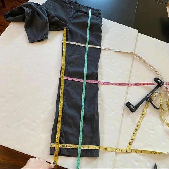 Eileen Fisher Linen Viscose Straight Leg Trousers Pants Slacks Womens 6 Small - Picture 12 of 14